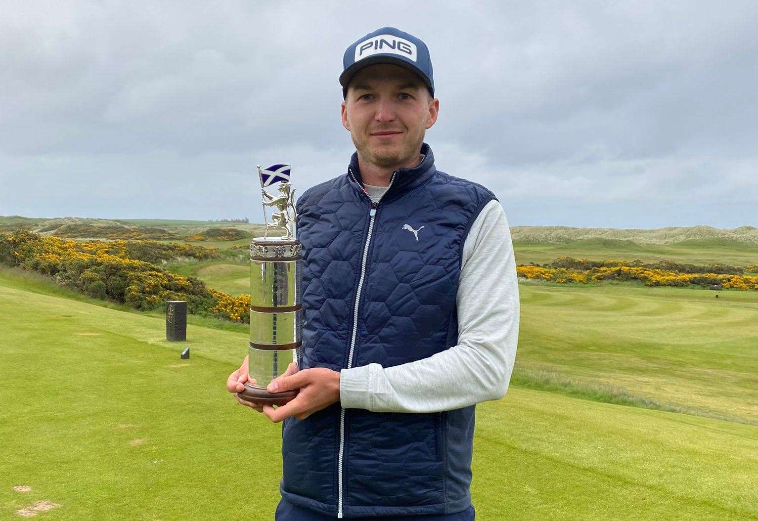 Scottish Men's Open at Cruden Bay Golf Club won by Charlie Thornton