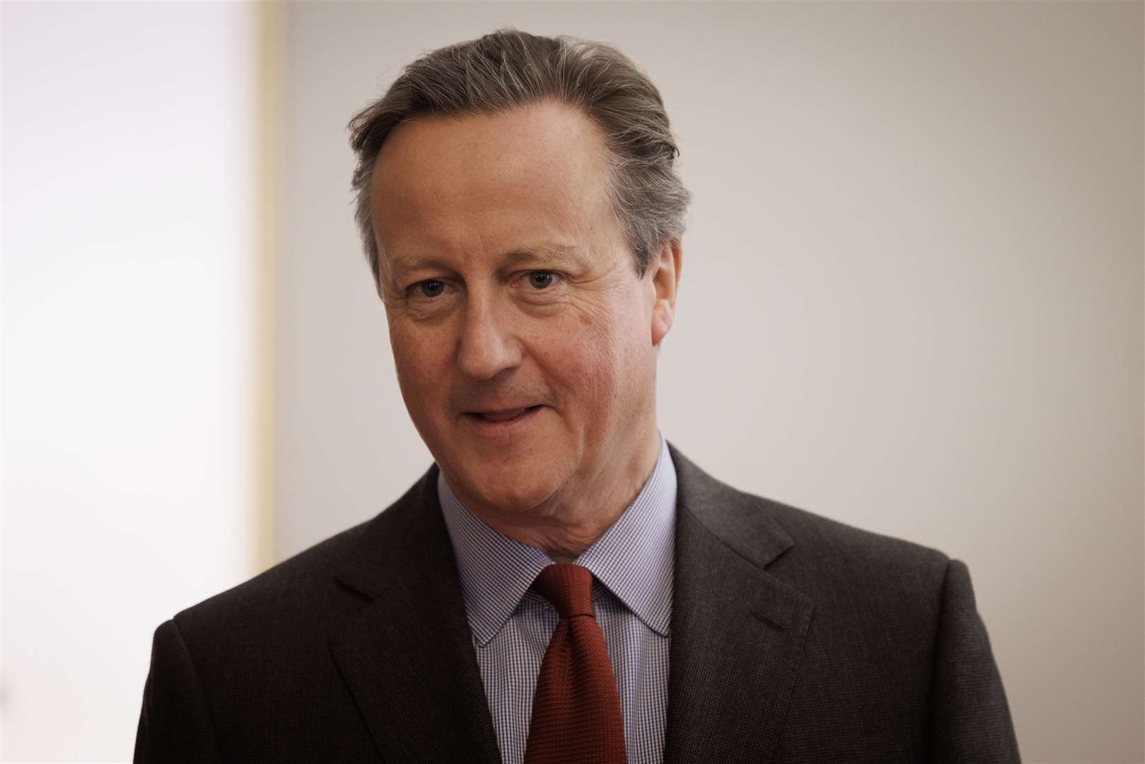 Foreign Secretary Lord David Cameron made the intervention as Jimmy Lai’s trial was due to begin (Dan Kitwood/PA)