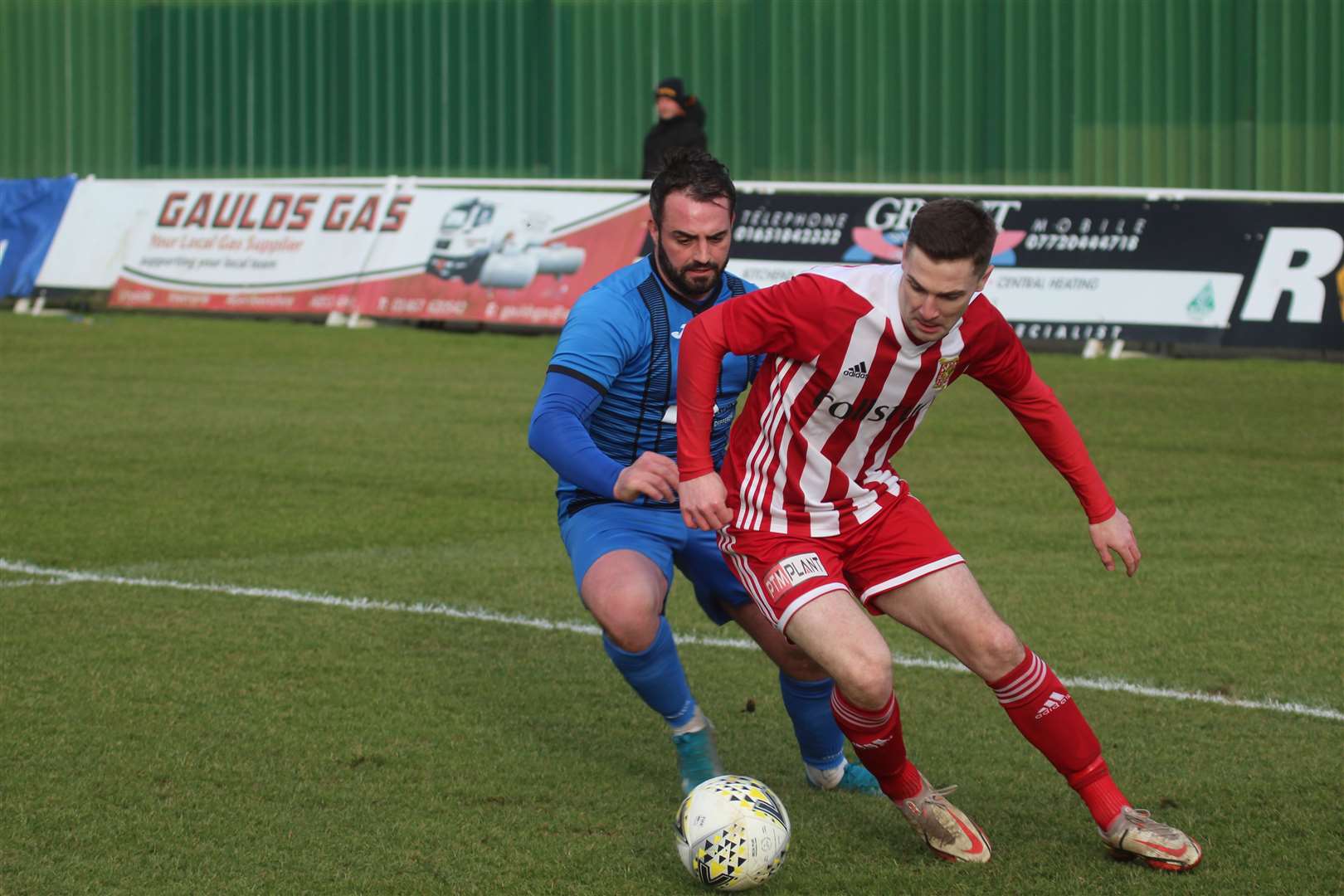 Formartine United captain Graeme Rodger returned to action after an injury earlier in the season. Picture: Kyle Ritchie