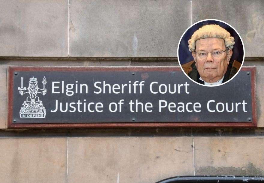 Sheriff Gordon Fleetwood heard the case at Elgin Sheriff Court.