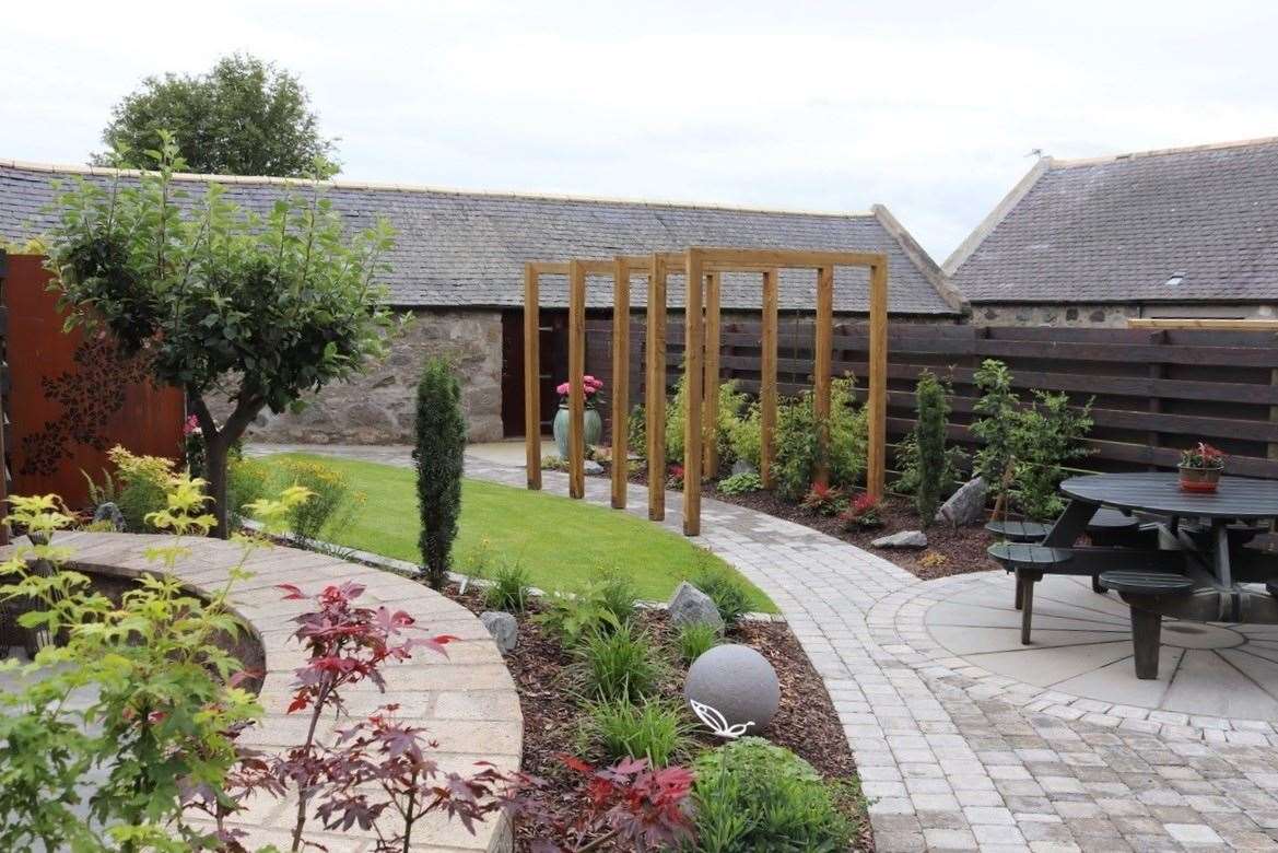 The garden in Ellon impressed the judges to make the shortlist.