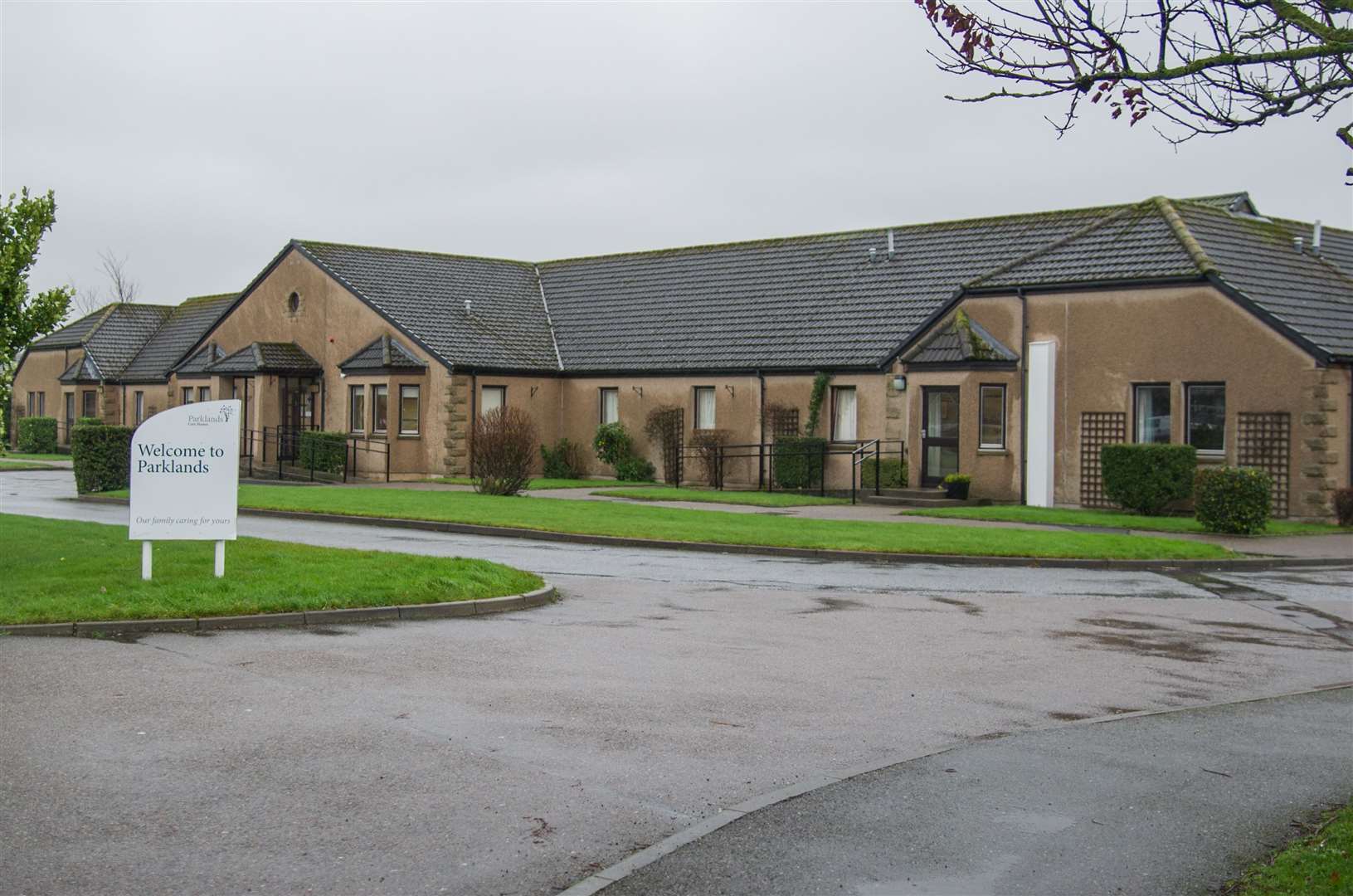 Parklands Care Home in Buckie, one of nine in the group.