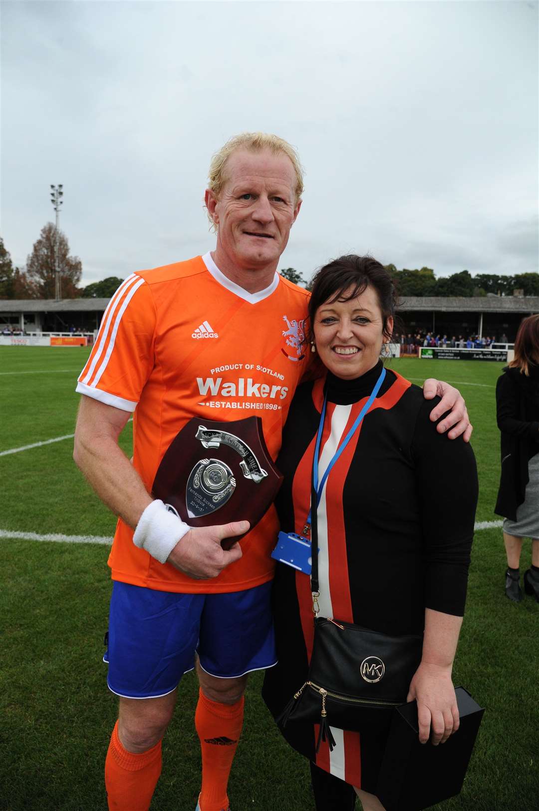Former Scotland hero Colin Hendry has taken part in Rangers Legends matches in Moray in the past. Photo: Eric Cormack