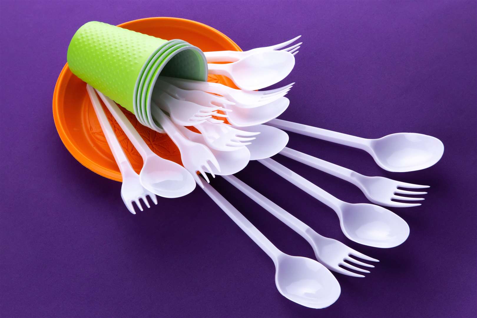 Single use plastic cutlery is set to be banned.