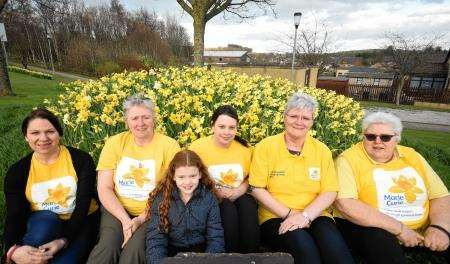 The Marie Curie group who are behind the walk. Photo: Becky Saunderson