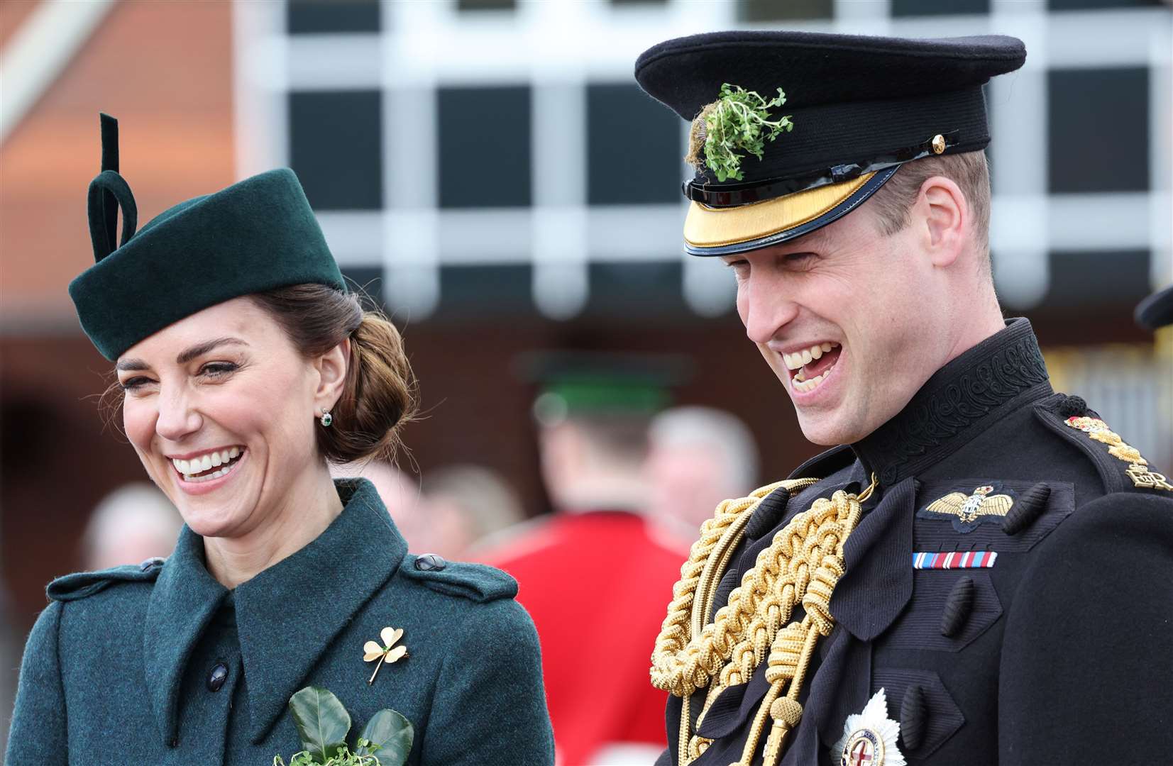 The then Duke and Duchess of Cambridge on March 17 2022 (Chris Jackson/PA)
