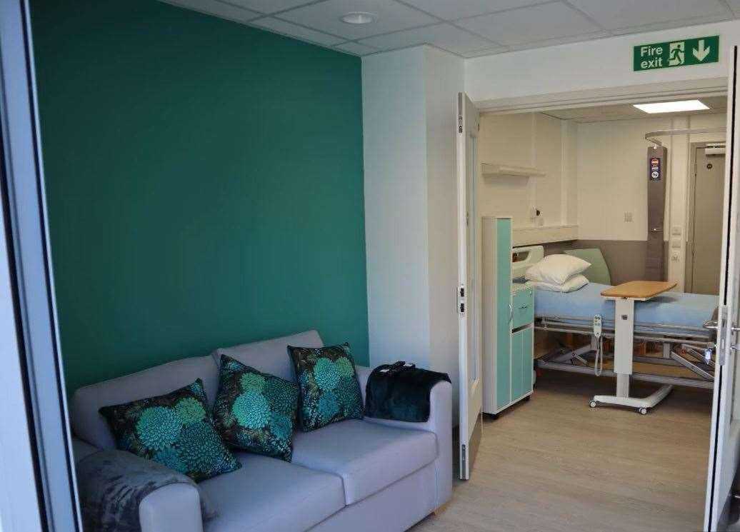 Work at Turriff Hospital has created a palliative suite.