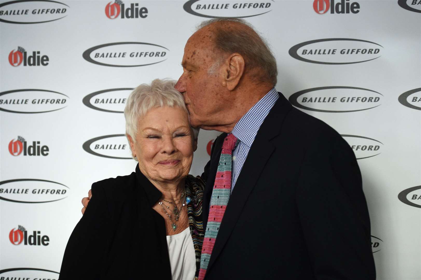 Dame Judi Dench branded Geoffrey Palmer the ‘naughtiest man I have ever worked with’ (Kirsty O’Connor/PA)