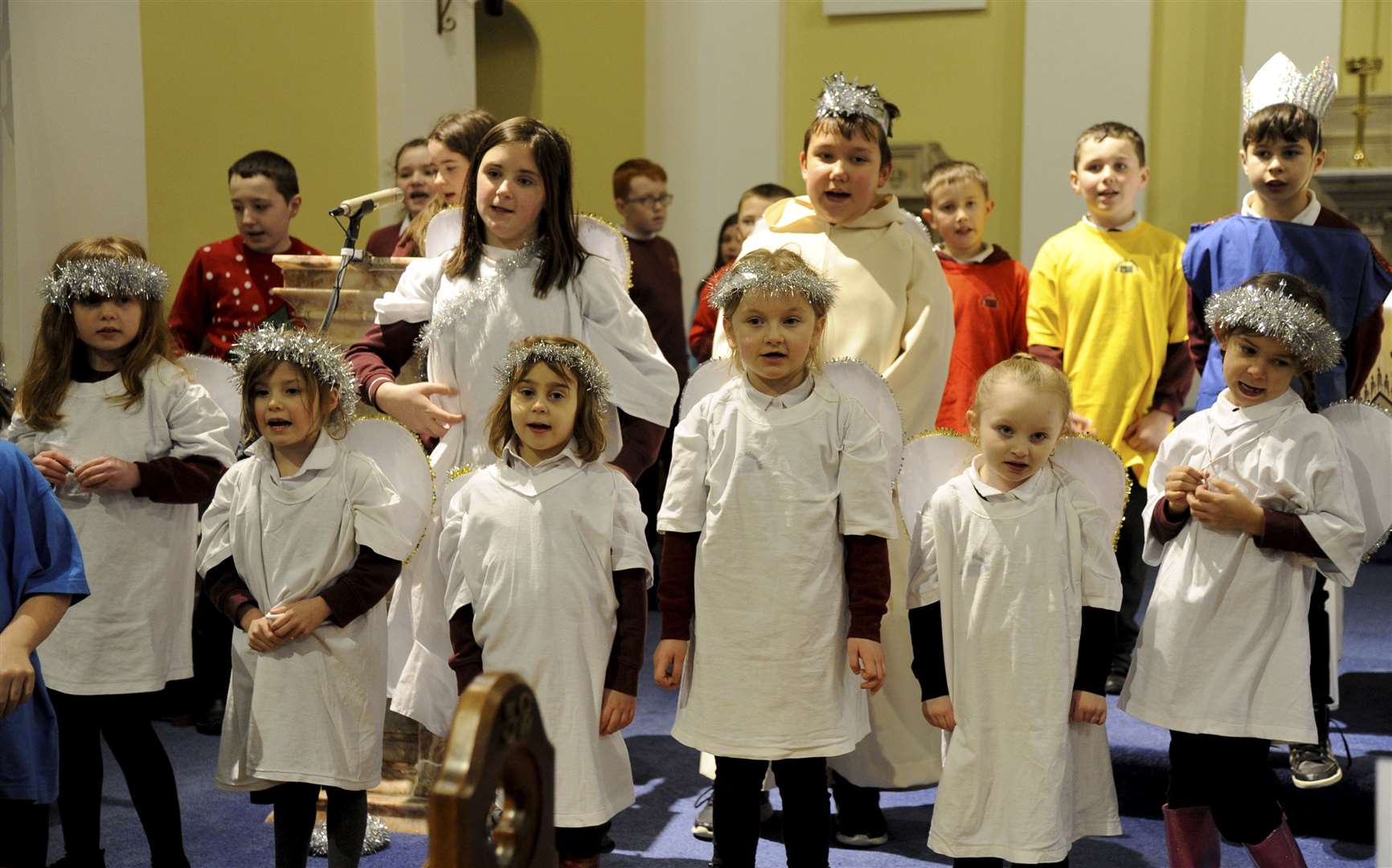 St Thomas' Primary School in Keith's nativity. Picture: Eric Cormack