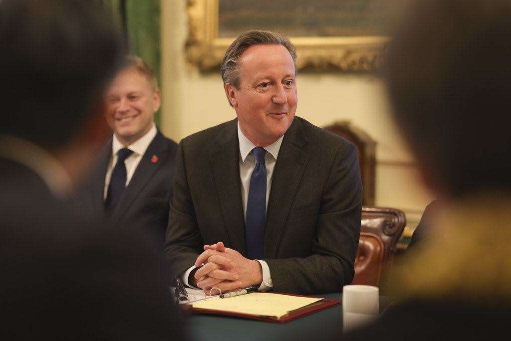 Lord Cameron has taken up the role of Foreign Secretary. Picture: Simon Dawson / No 10 Downing Str
