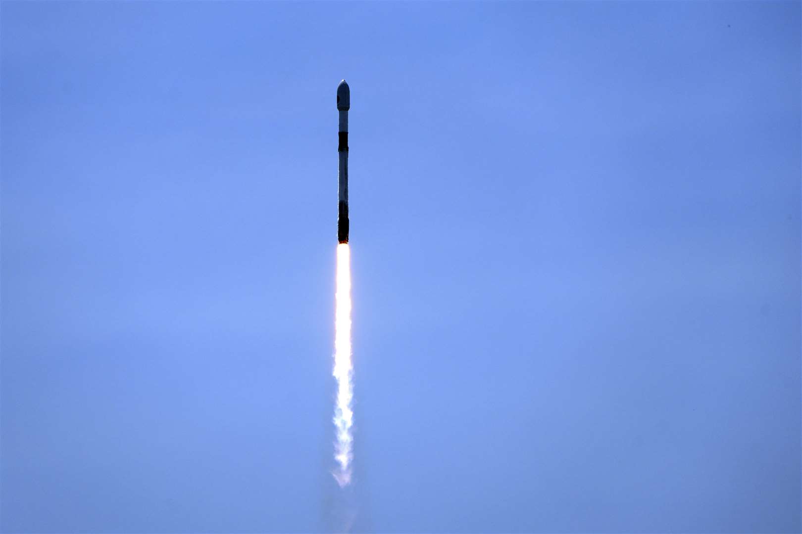 A SpaceX Falcon 9 rocket, with the European Space Agency Euclid space telescope, lifts off from pad 40 at the Cape Canaveral Space Force Station in Florida (AP)