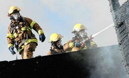 Firefighters, Scottish Fire and Rescue Service, SFRS