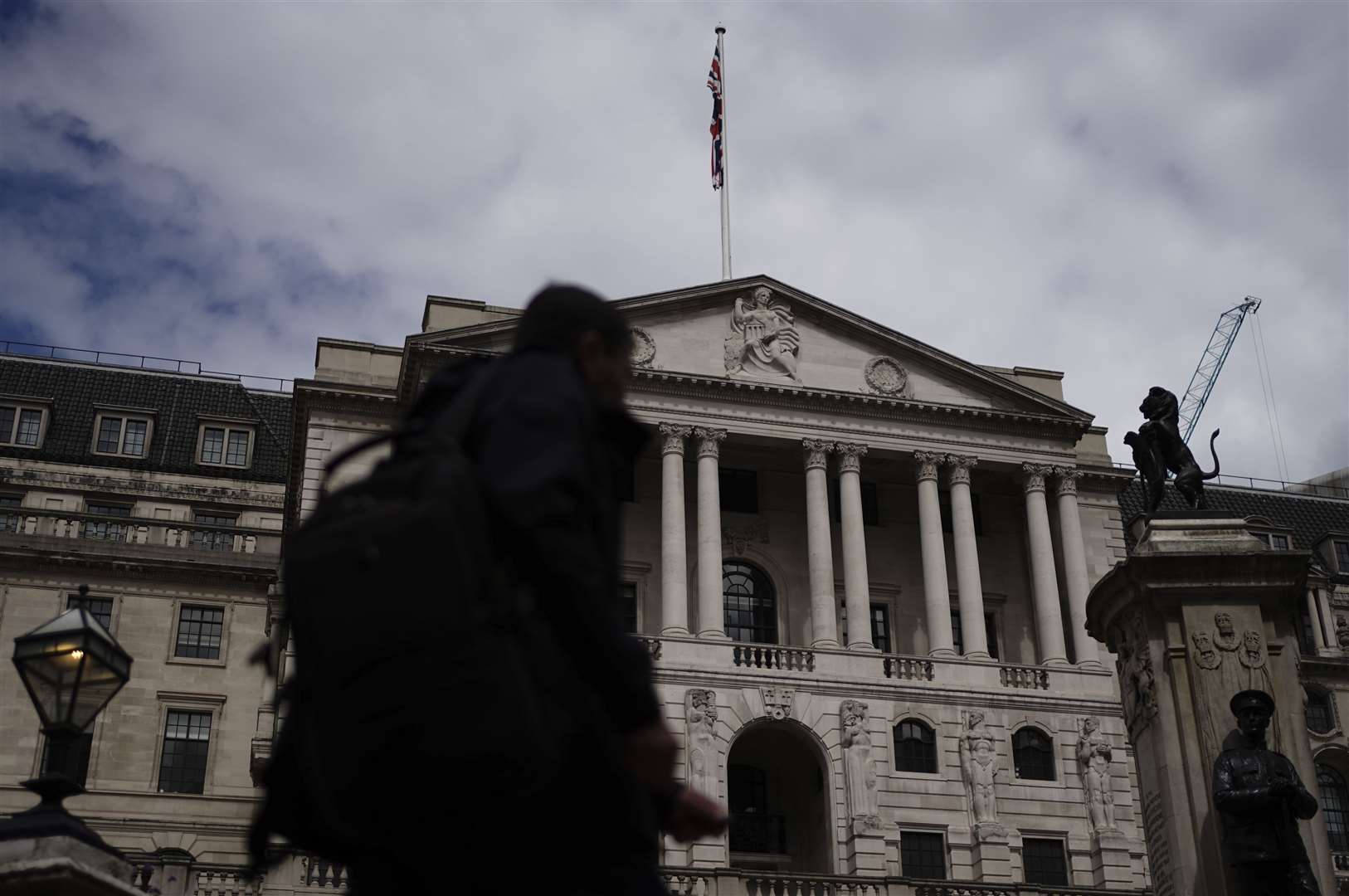 The Bank of England raised interest rates for the 14th time in a row last week (Jordan Pettitt/PA)