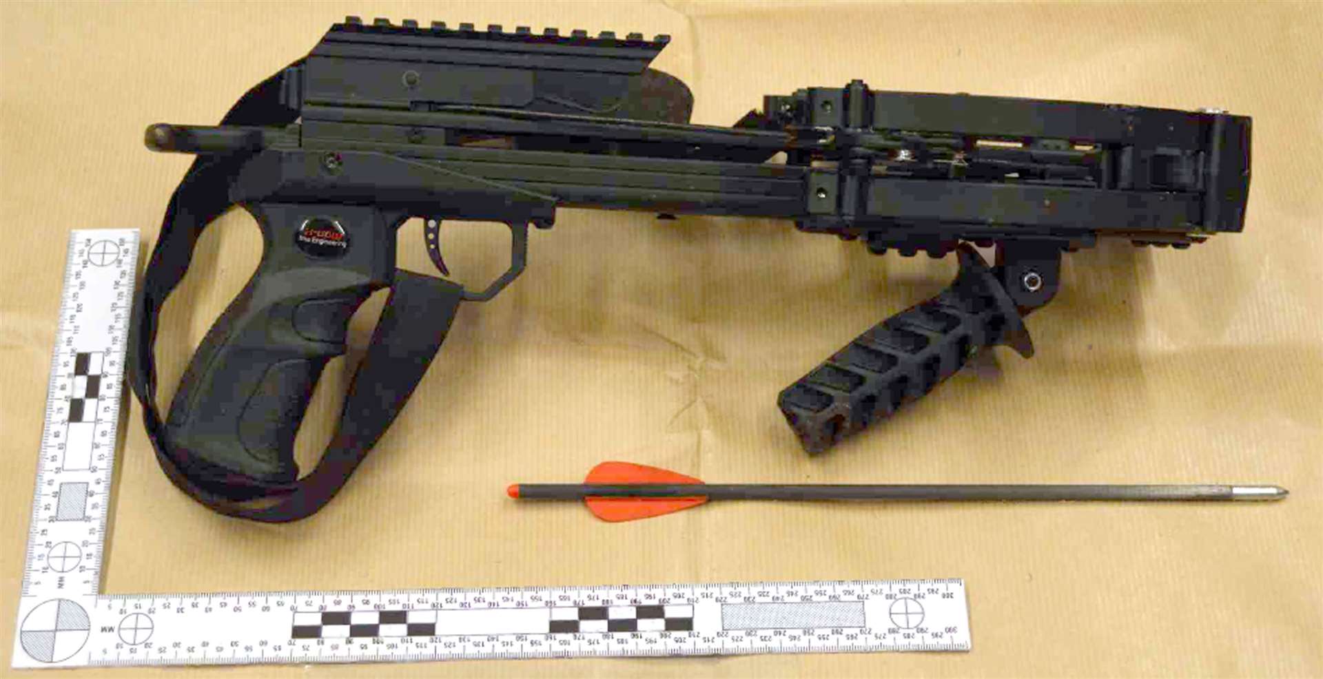 The crossbow Chail was carrying when arrested in the grounds of Windsor Castle (CPS/PA)