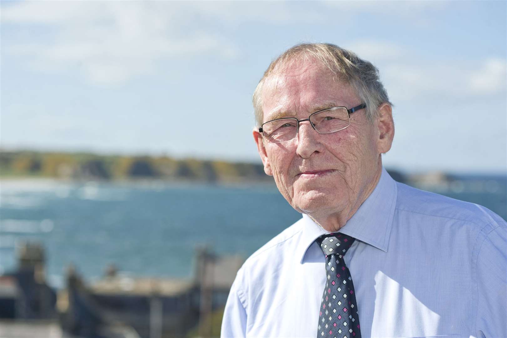 Councillor Ron Shepherd is looking forward to more relaxing days at his home at Cullen. Picture: Daniel Forsyth. Image No.037208