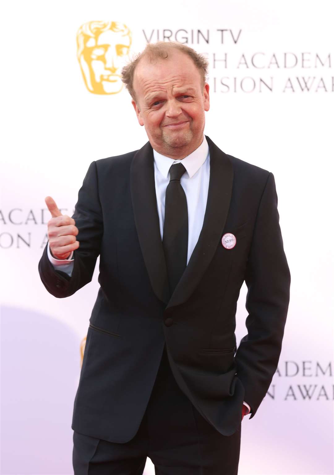 Actor Toby Jones also took part in the Happy Days festival (PA)