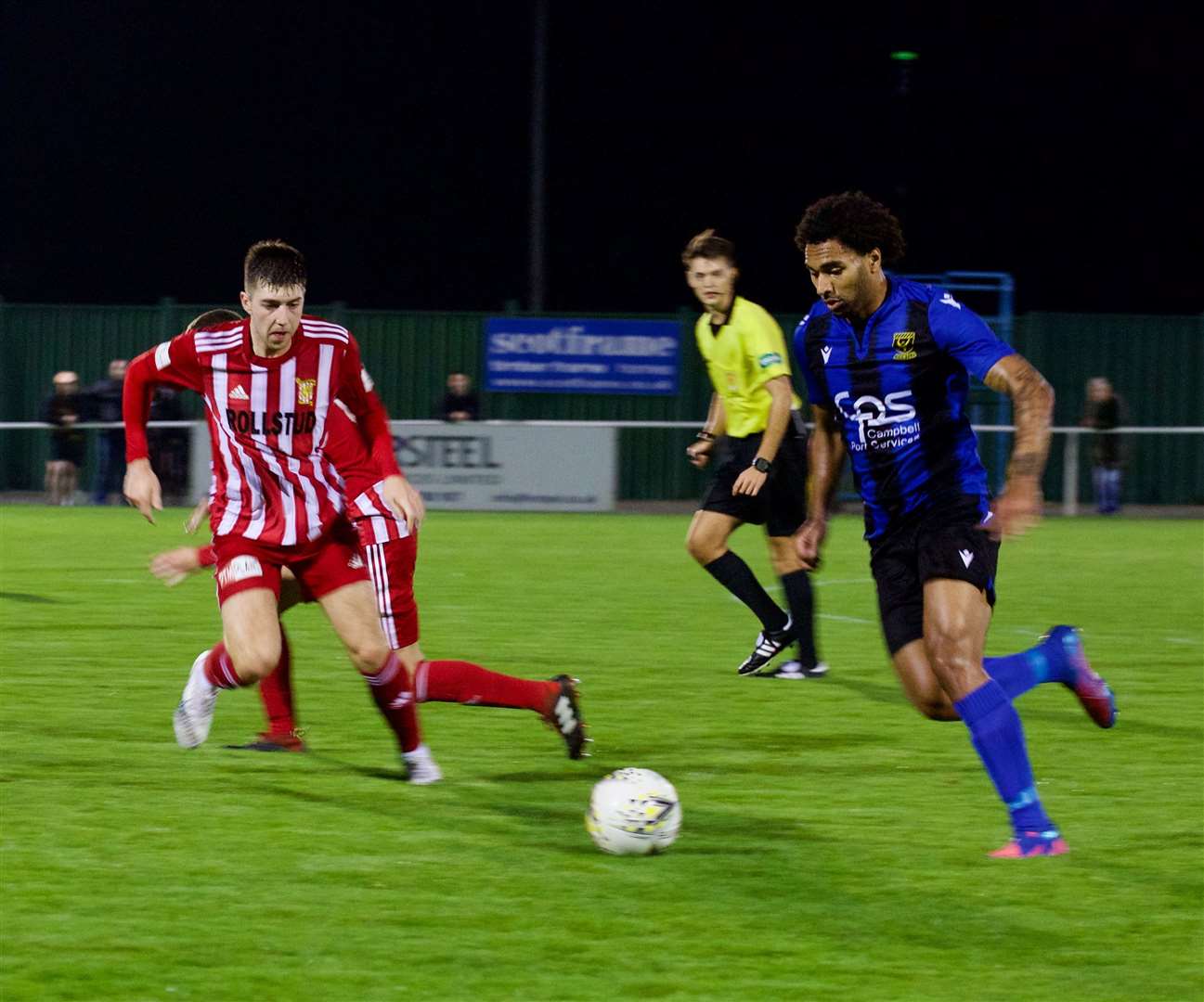 Formartine won over Huntly to progress to the final which takes place at the Haughs, Turriff. Pictre: Phil Harman.