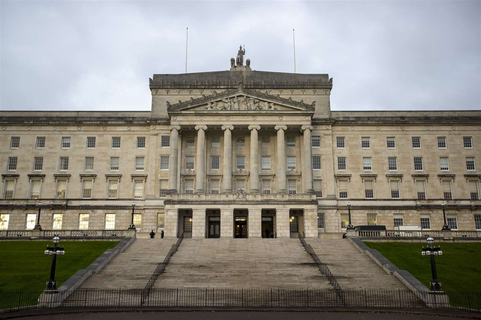 The DUP collapsed the Stormont powersharing Assembly in protest at the NI Protocol (Liam McBurney/PA)