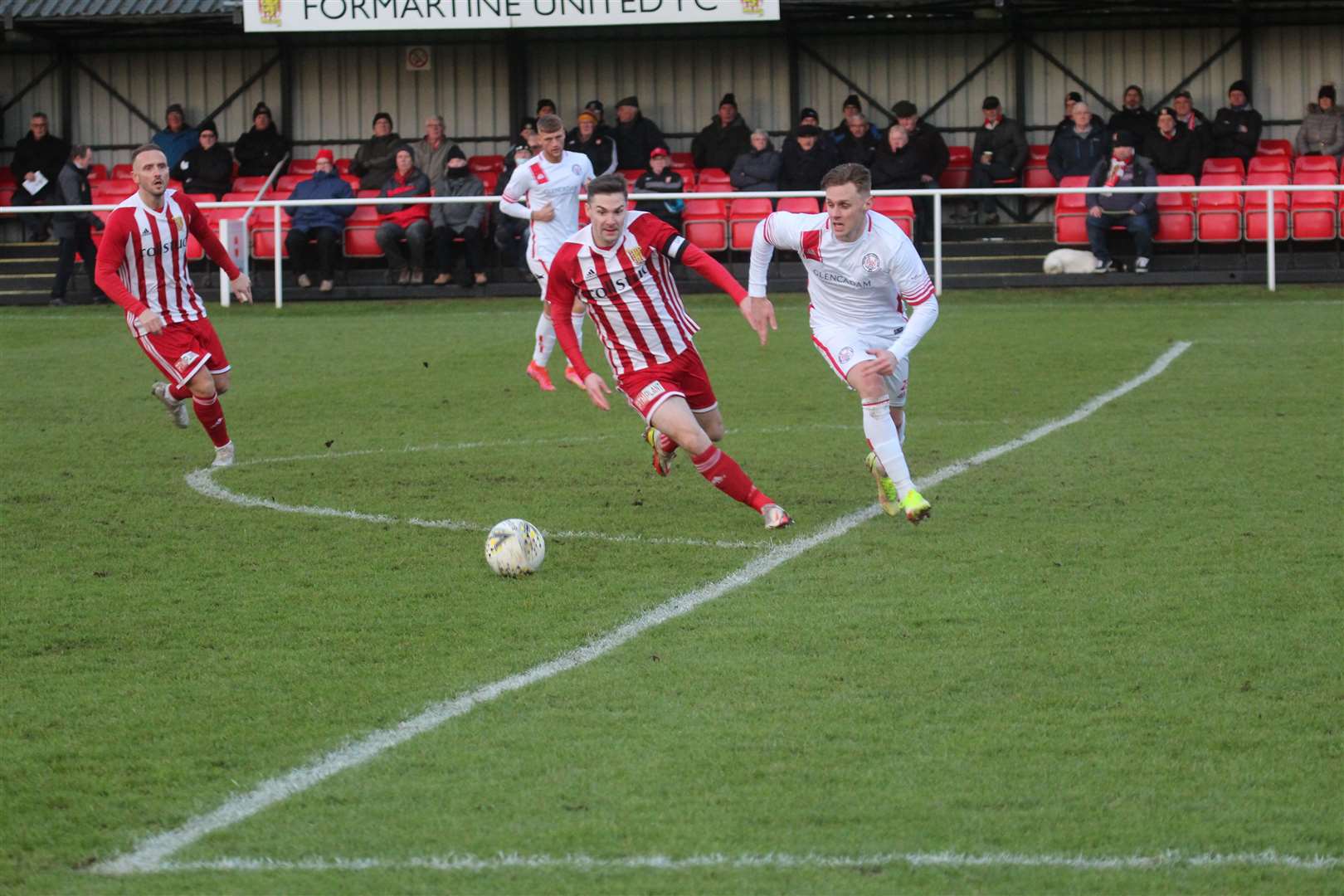 Formartine captain Graeme Rodger scored the winning goal. Picture: Kyle Ritchie