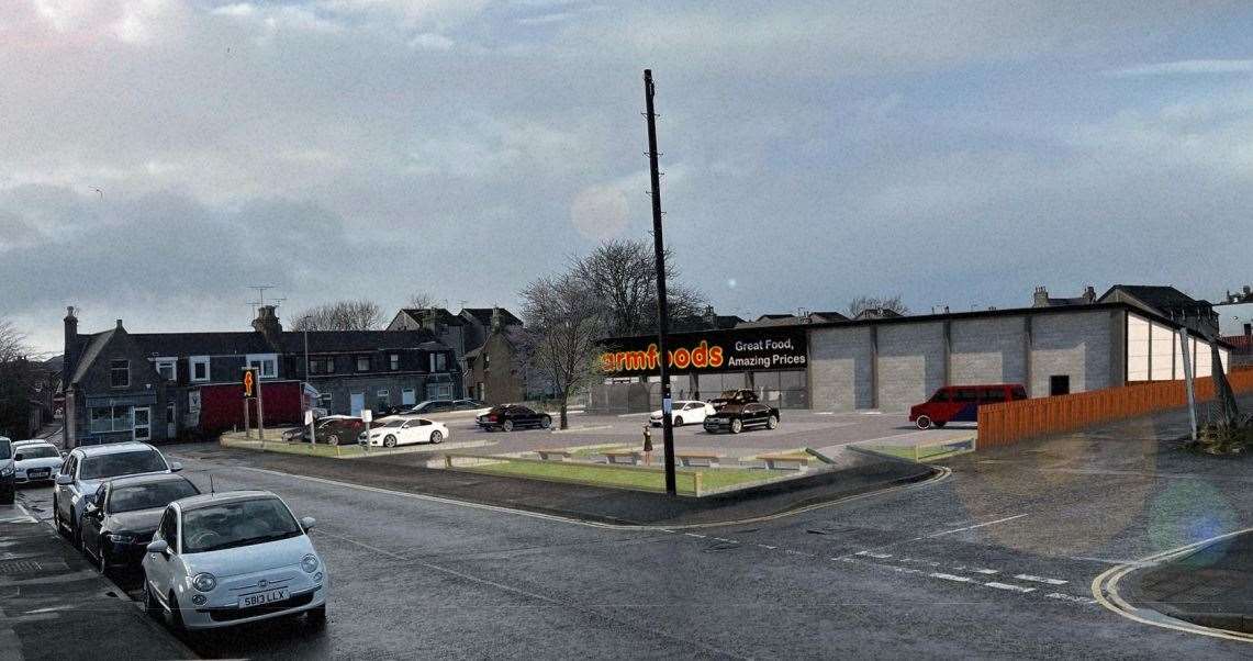 Farmfoods is planning a new store in the heart of Inverurie