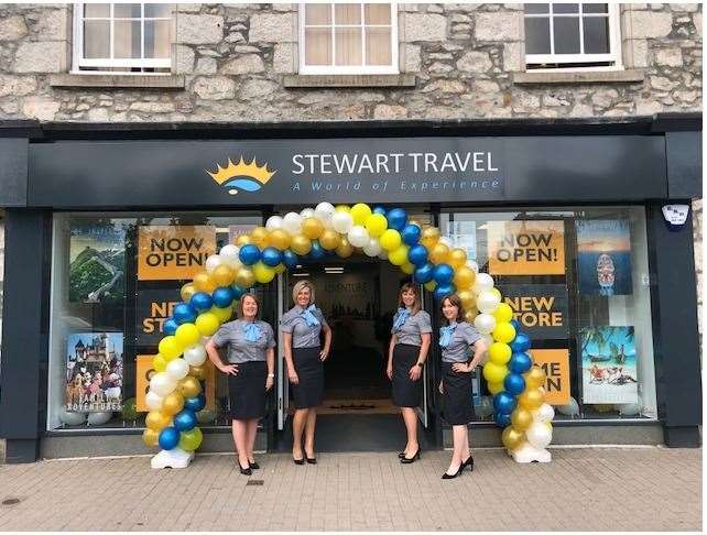Stewart Travel has moved to a larger premises in Inverurie.