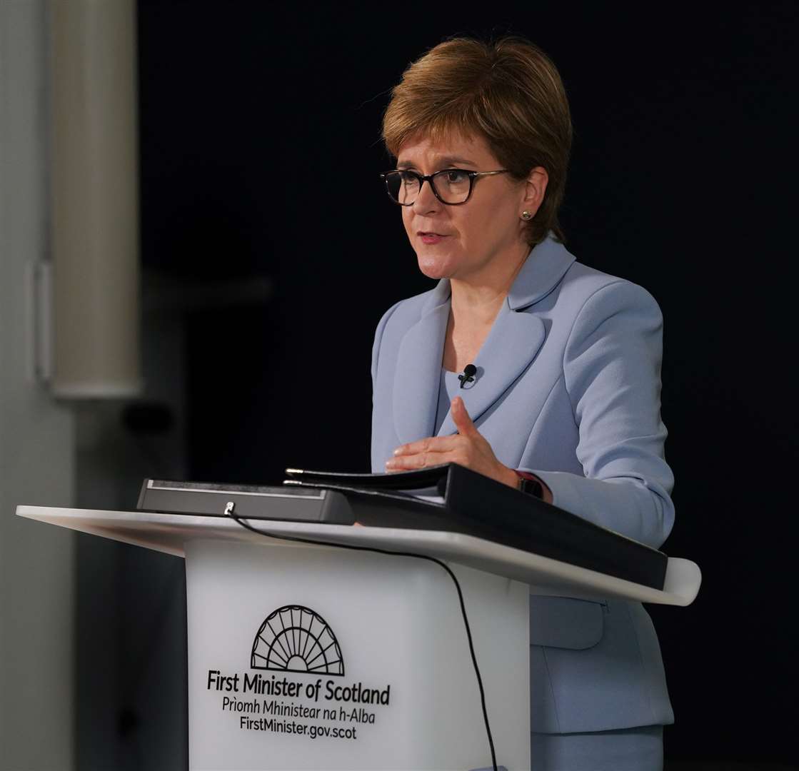 First Minister Nicola Sturgeon announced the move to Level 0 will take effect from Monday.