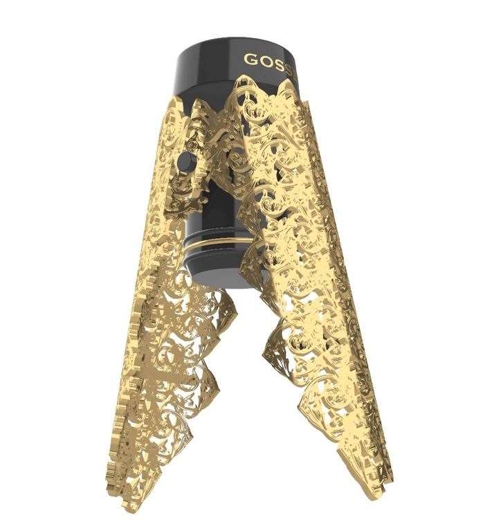 Scott's award-winning design for the Gossett Celebris champagne stopper