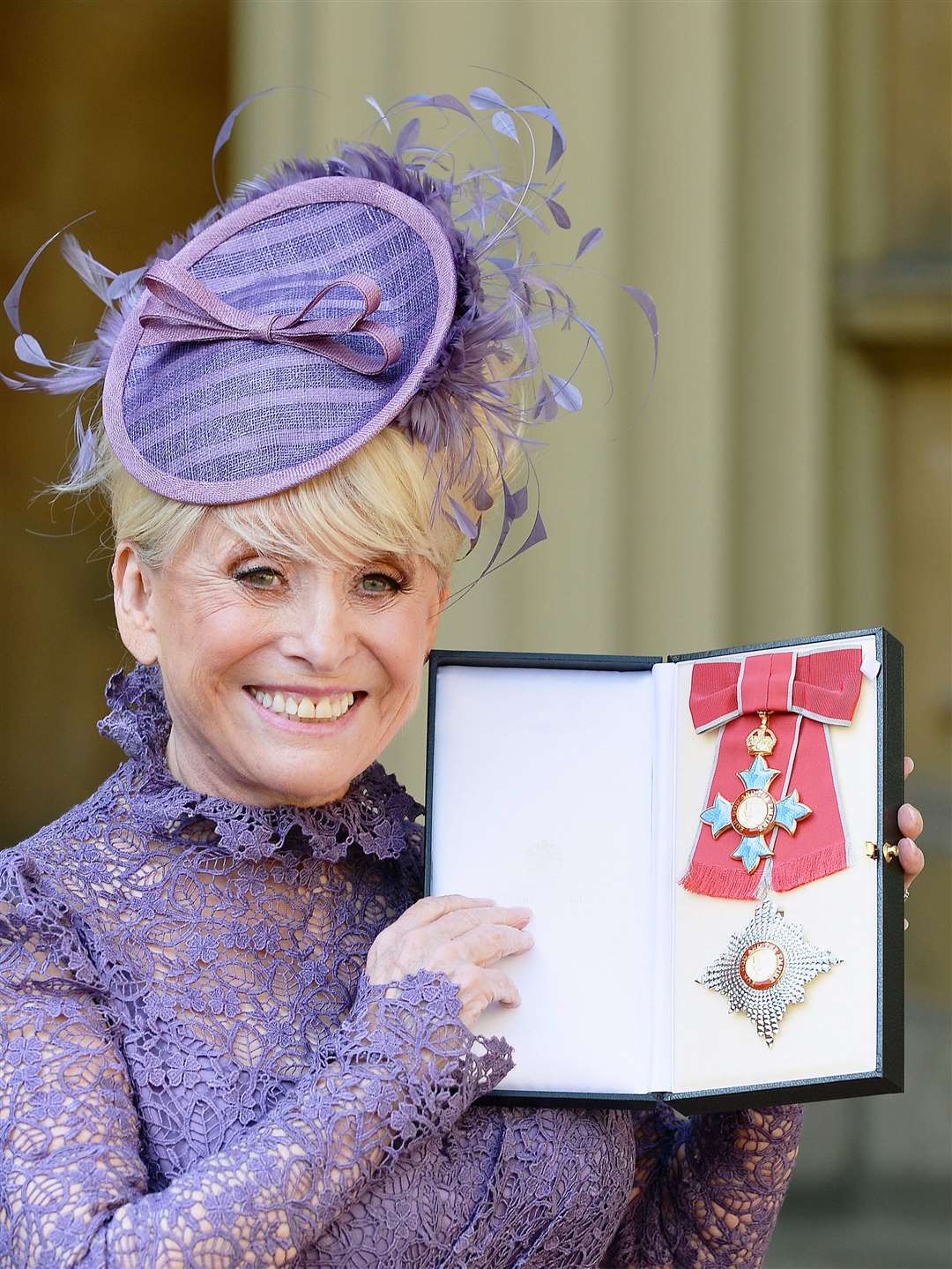 Barbara Windsor was made a Dame Commander of the Order of the British Empire (John Stillwell/PA)