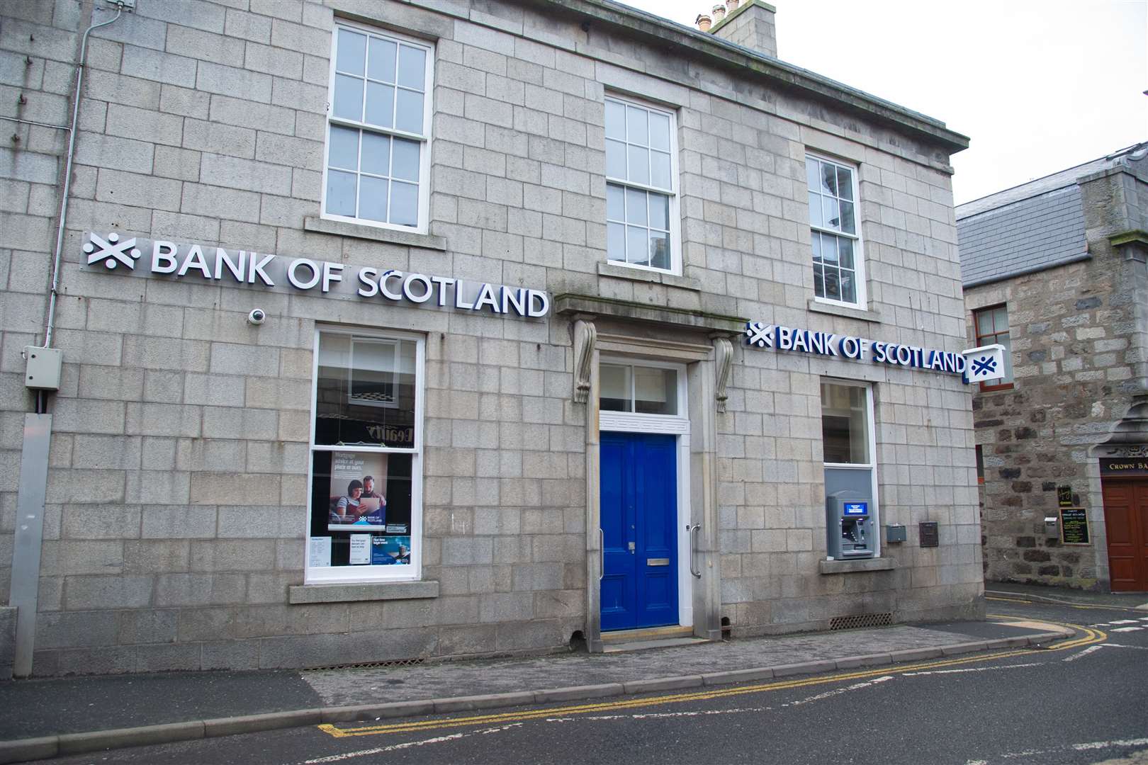 The Bank of Scotland in Huntly closed last year and now the mobile service put in place is proving to be unreliable.