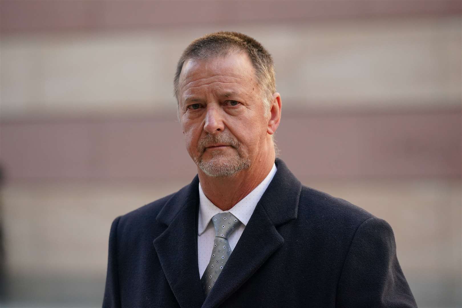 Former Metropolitan Police officer Trevor Lewton pleaded guilty at a previous hearing to sending grossly offensive racist messages (Jonathan Brady/PA)