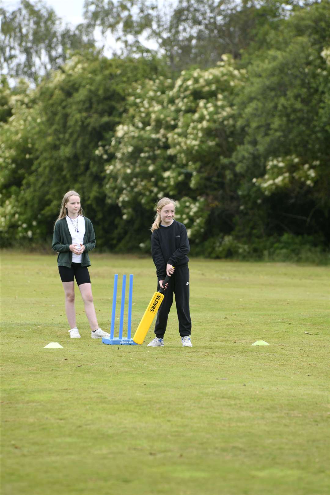 Striking out at Huntly Primary School Cricket Tournament...Pictures: Beth Taylor.