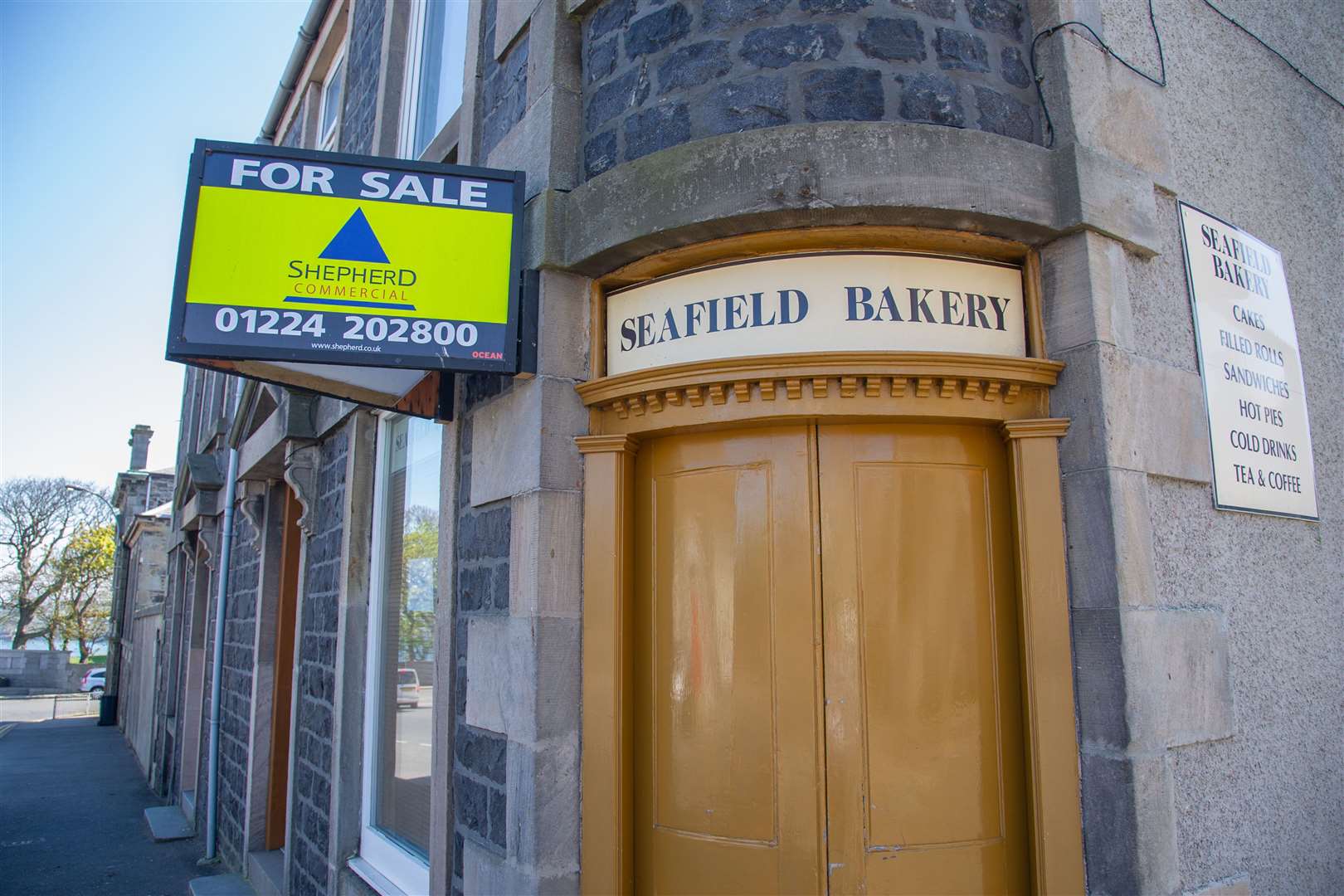 Seafield Bakery, in Banff, closed its doors for the final time on Saturday, April 18. Picture: Daniel Forsyth