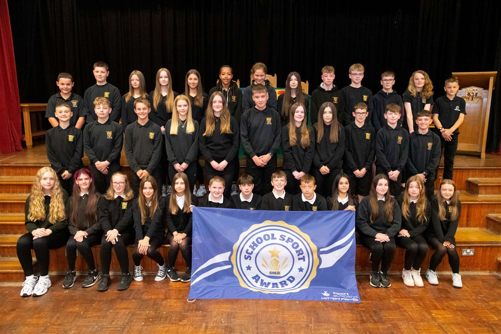 S1 School Sport Award.The Gordon Schools Award Winners 2024.Picture: Beth Taylor