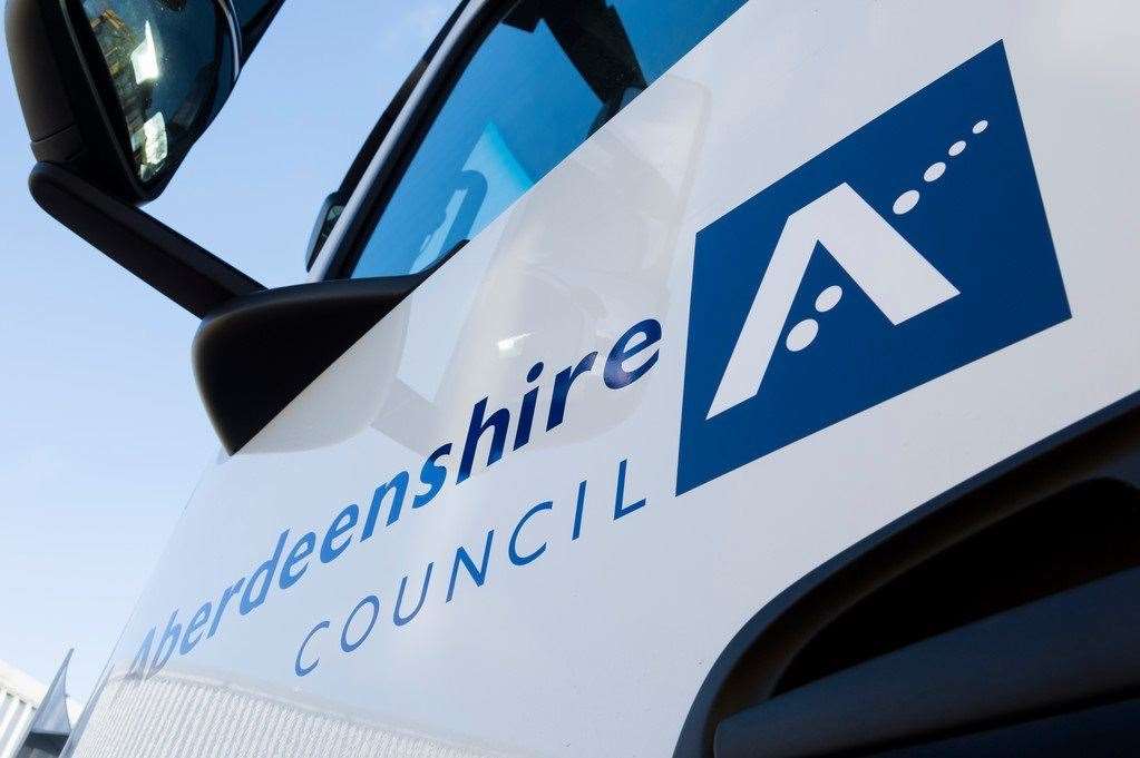 Aberdeenshire Council teams are clearing up after Storm Babet.