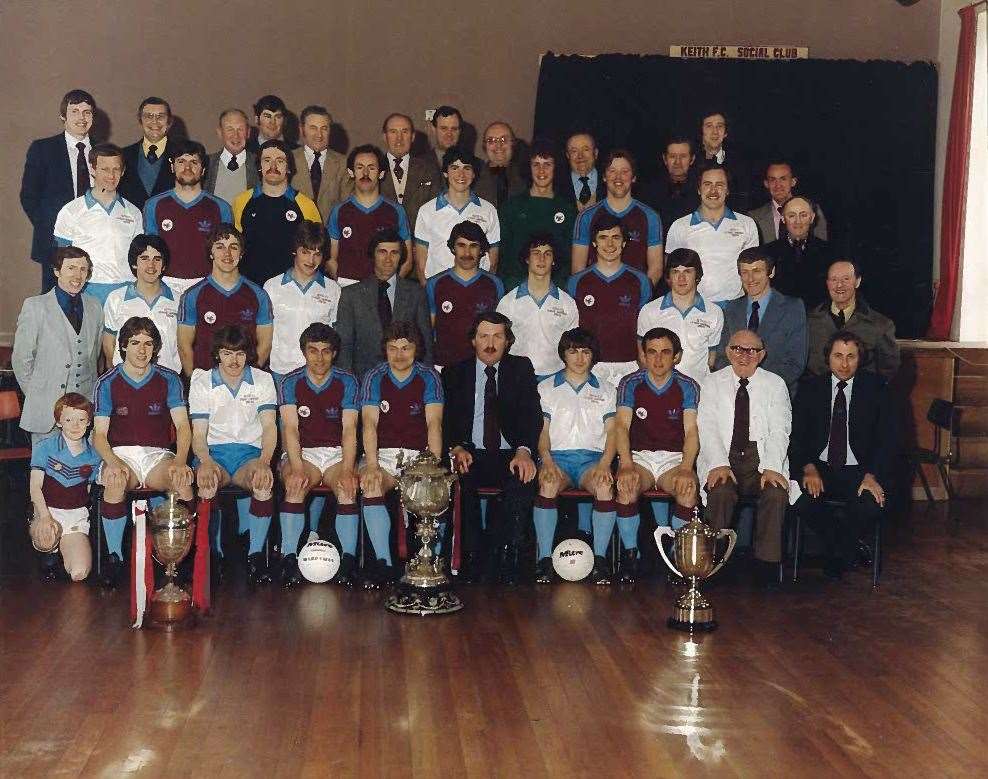 Forty years have passed since Keith formed one of the Highland League’s best-ever teams, the formidable title winners from season 1979-80.
