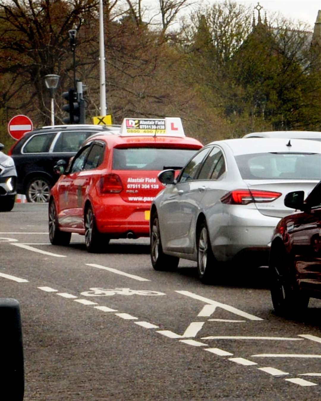Learner drivers are experiencing lengthy waits for driving tests around Scotland. Picture: James Mackenzie