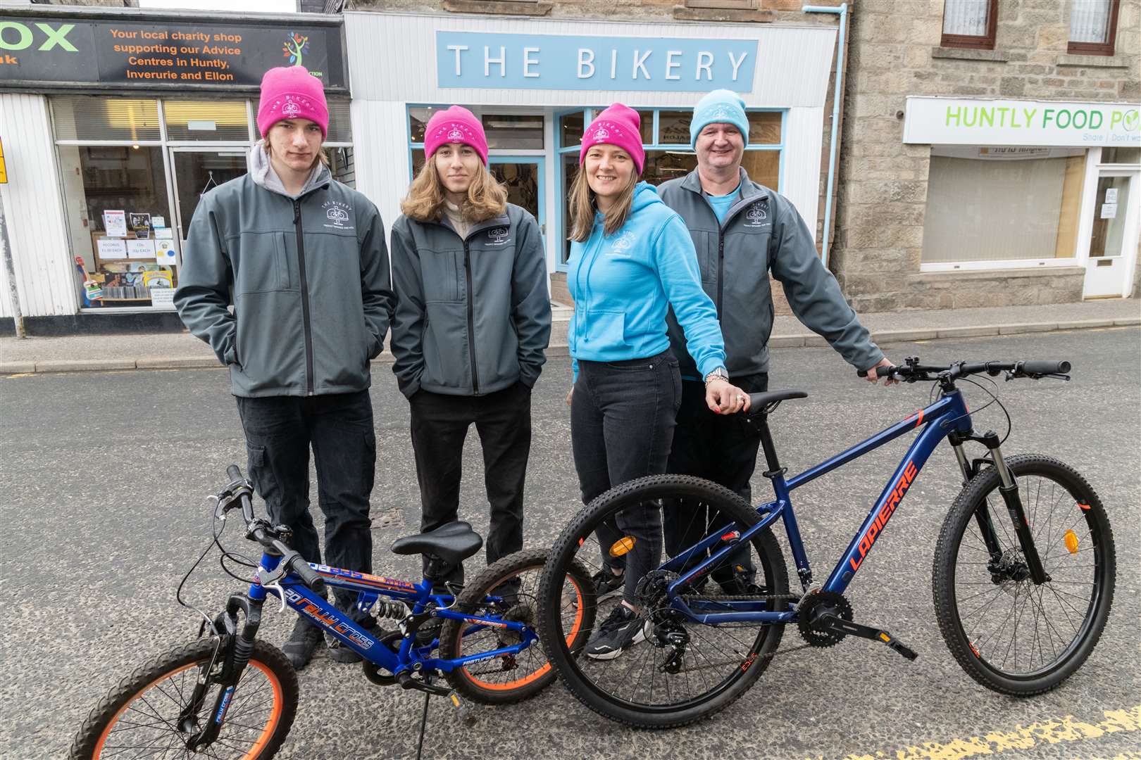Gordon Rural Action's new Bikery is one service the charity provides which could use volunteer help...Picture: Beth Taylor.