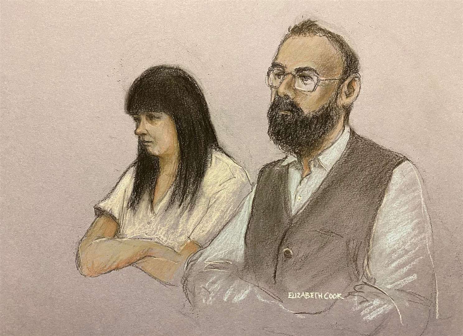 Gemma Barton and Craig Crouch ‘knew that one or both of them’ killed Jacob Crouch, prosecutors said (Elizabeth Cook/PA)