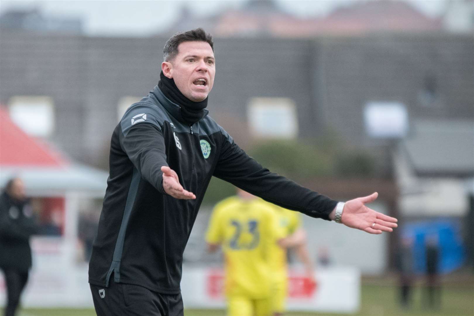 Buckie Thistle manager Graeme Stewart says his men will fight to the death in the Highland League title chase. Picture: Daniel Forsyth