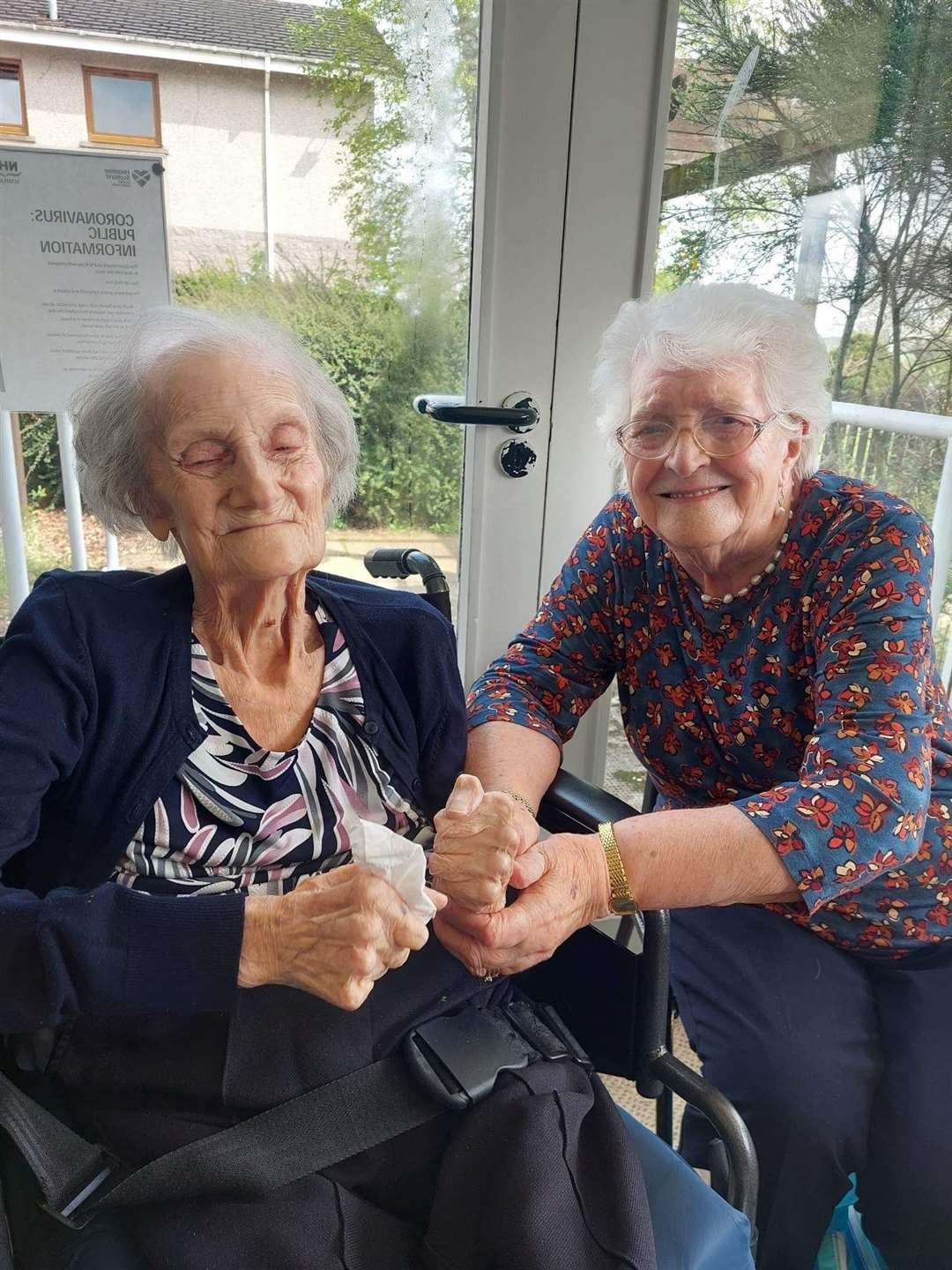 Betty was joined by her good friend Jean to mark the occasion.