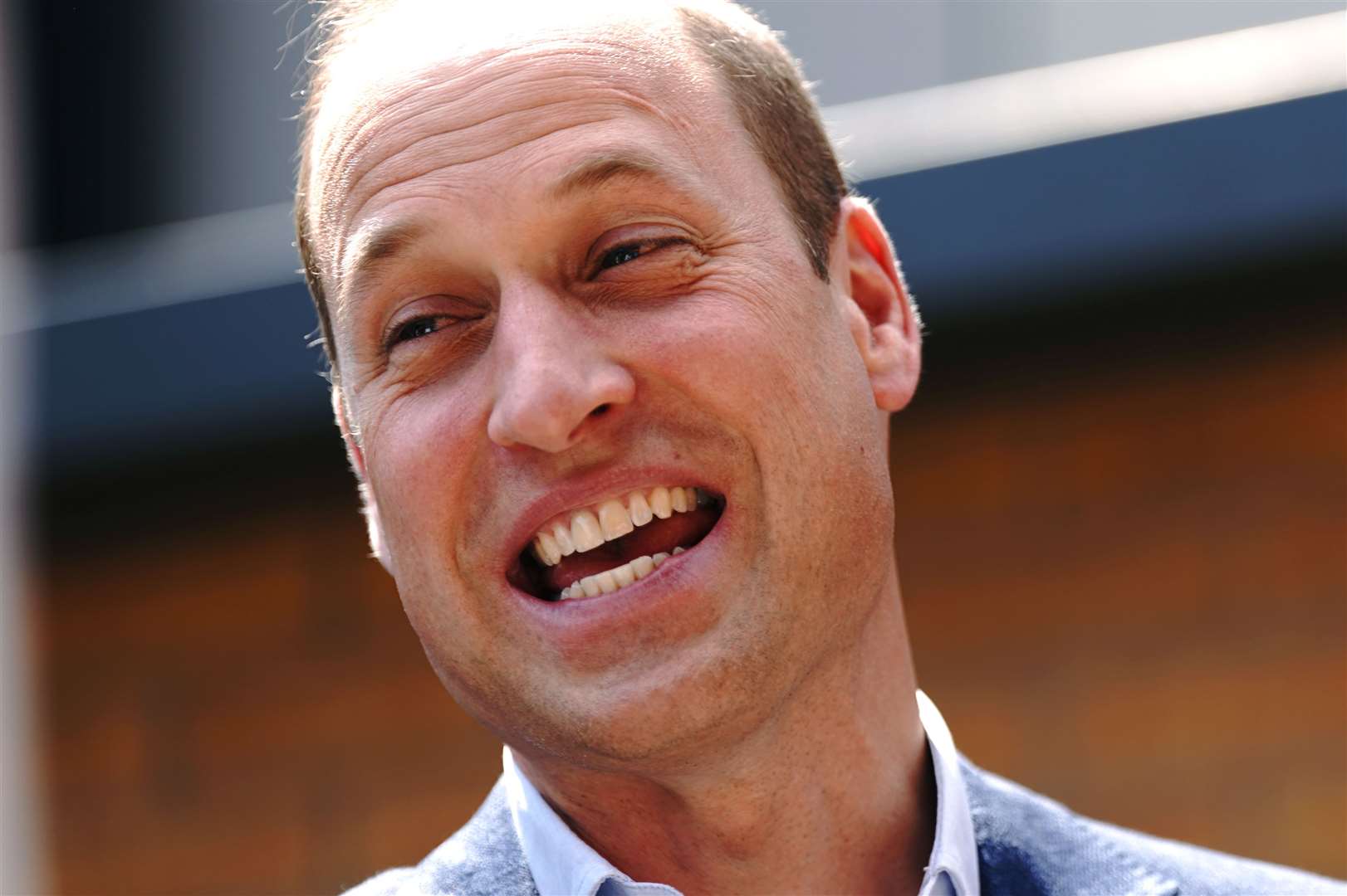 William at the opening of Reuben House, which forms a key part of the organisation’s Independent Living Programme to combat youth homelessness (Victoria Jones/PA)
