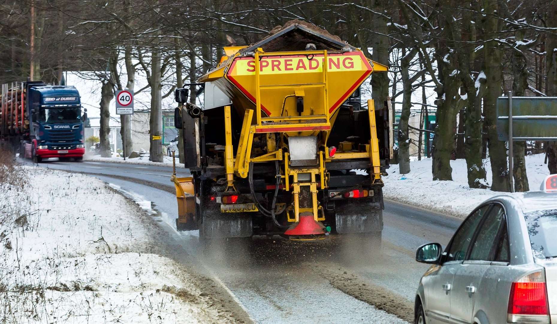 Gritter costs are putting pressure on council budgets.