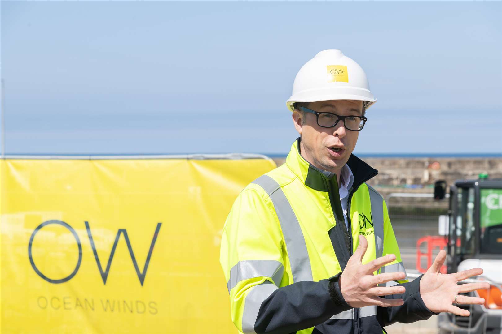 Moray West project director Adam Morrison. Picture: Beth Taylor.