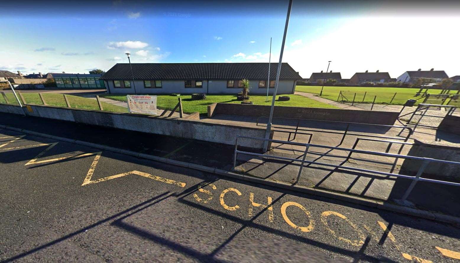 Roads at South Park School in Fraserburgh are to be restricted on a trial basis