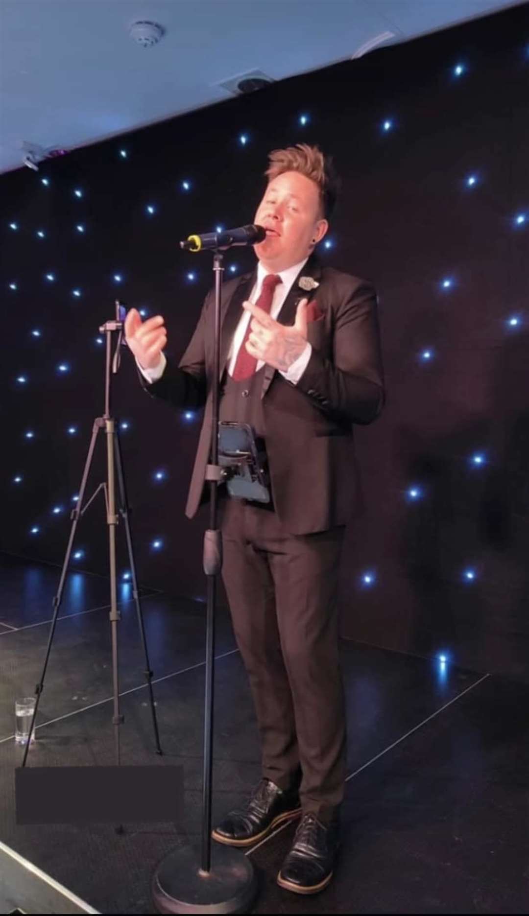 Crooner Paul Black will perform top tracks from the 1970s and 1980s. Picture: Paul Black