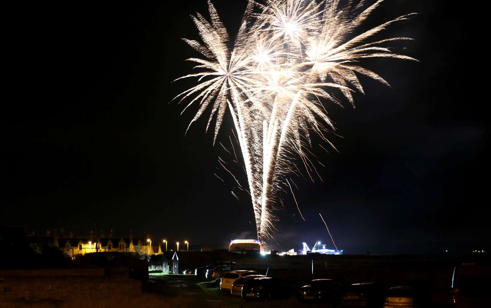 This year's Portgordon fireworks display could be the last. Picture: Becky Saunderson