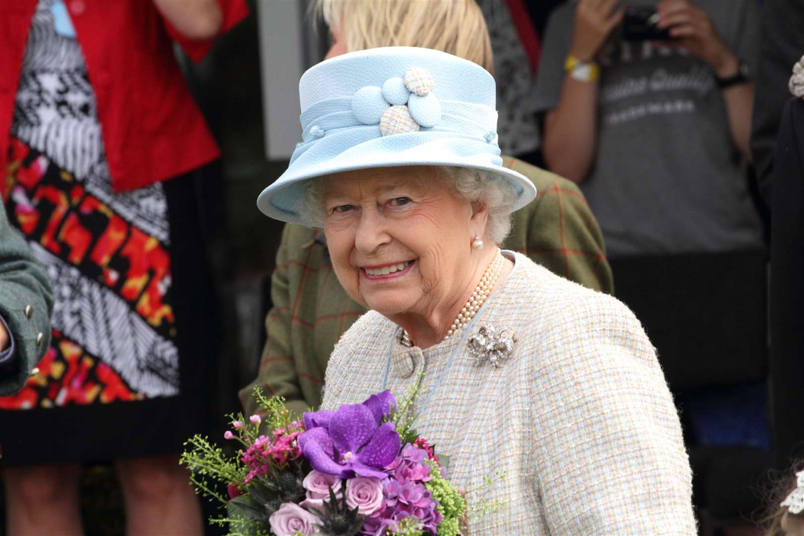 Her Majesty Queen Elizabeth II attended Turriff Show's 150th annversary in 2014. Picture: David Porter