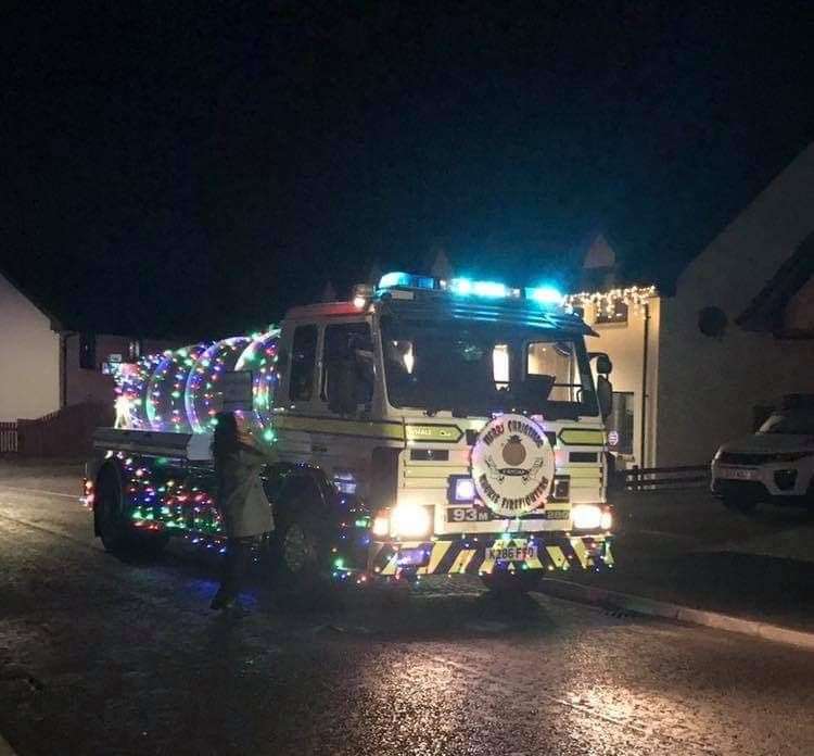 The Christmas charity collection has become an annual tradition in the town. Picture: Daniel Forsyth