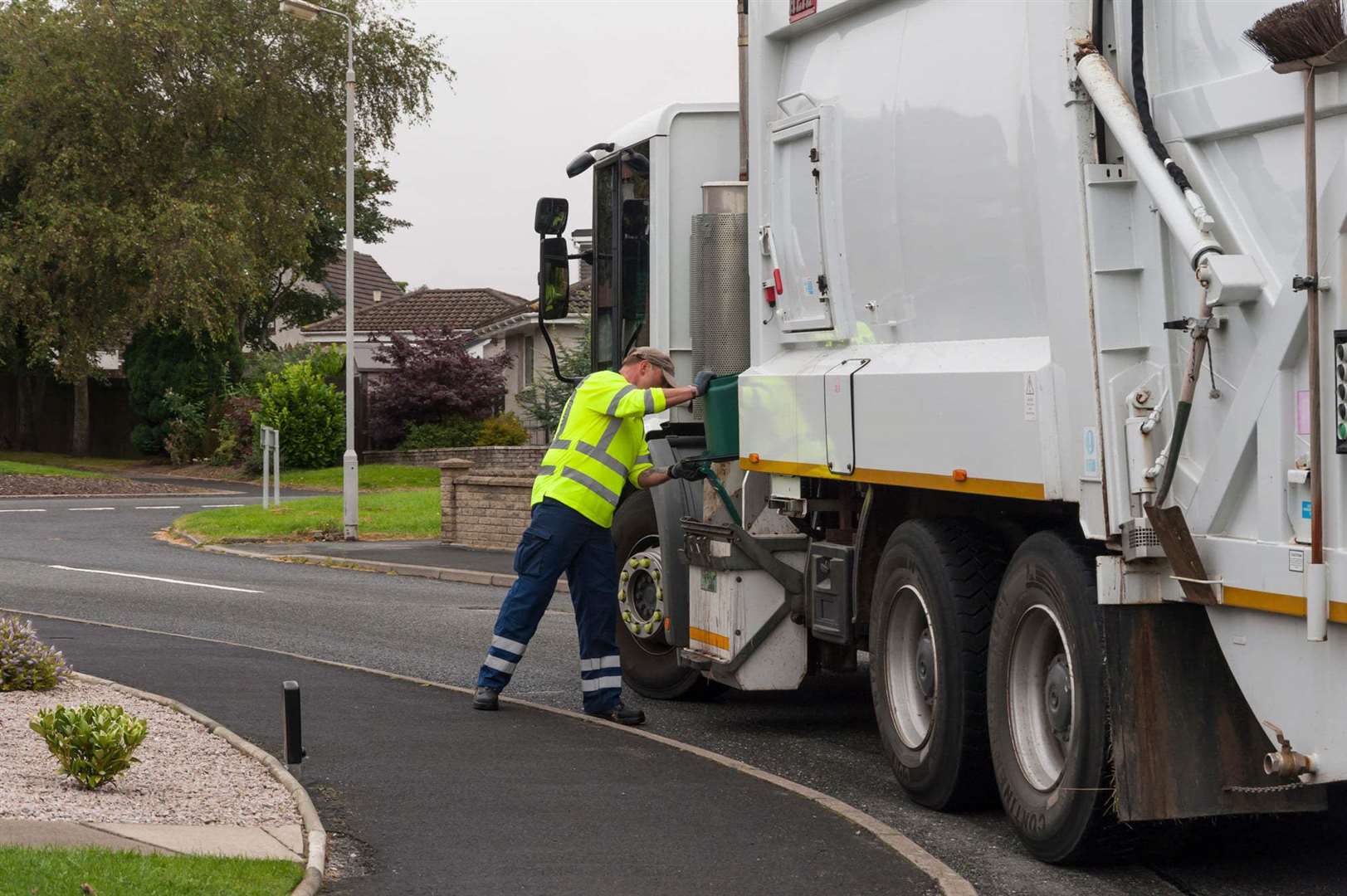 Waste collections have been severly affected by staff shortages
