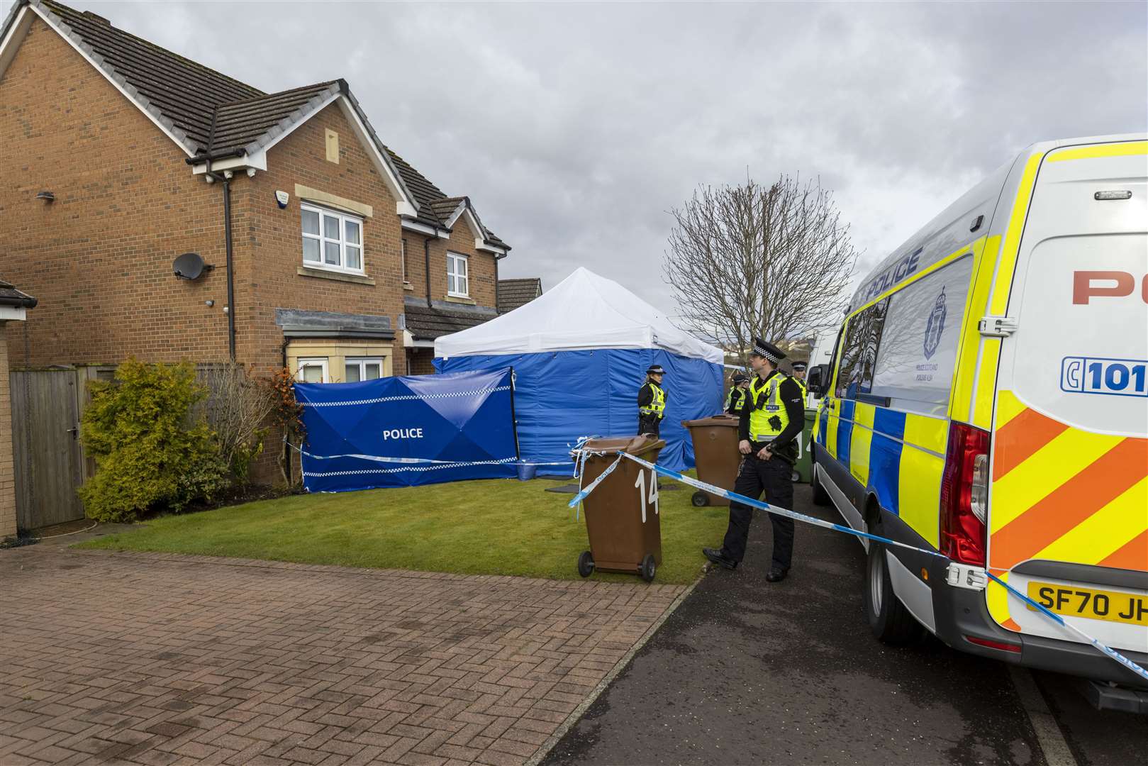 Police last week searched the home that Mr Murrell shares with former first minister Nicola Sturgeon (Robert Perry/PA)